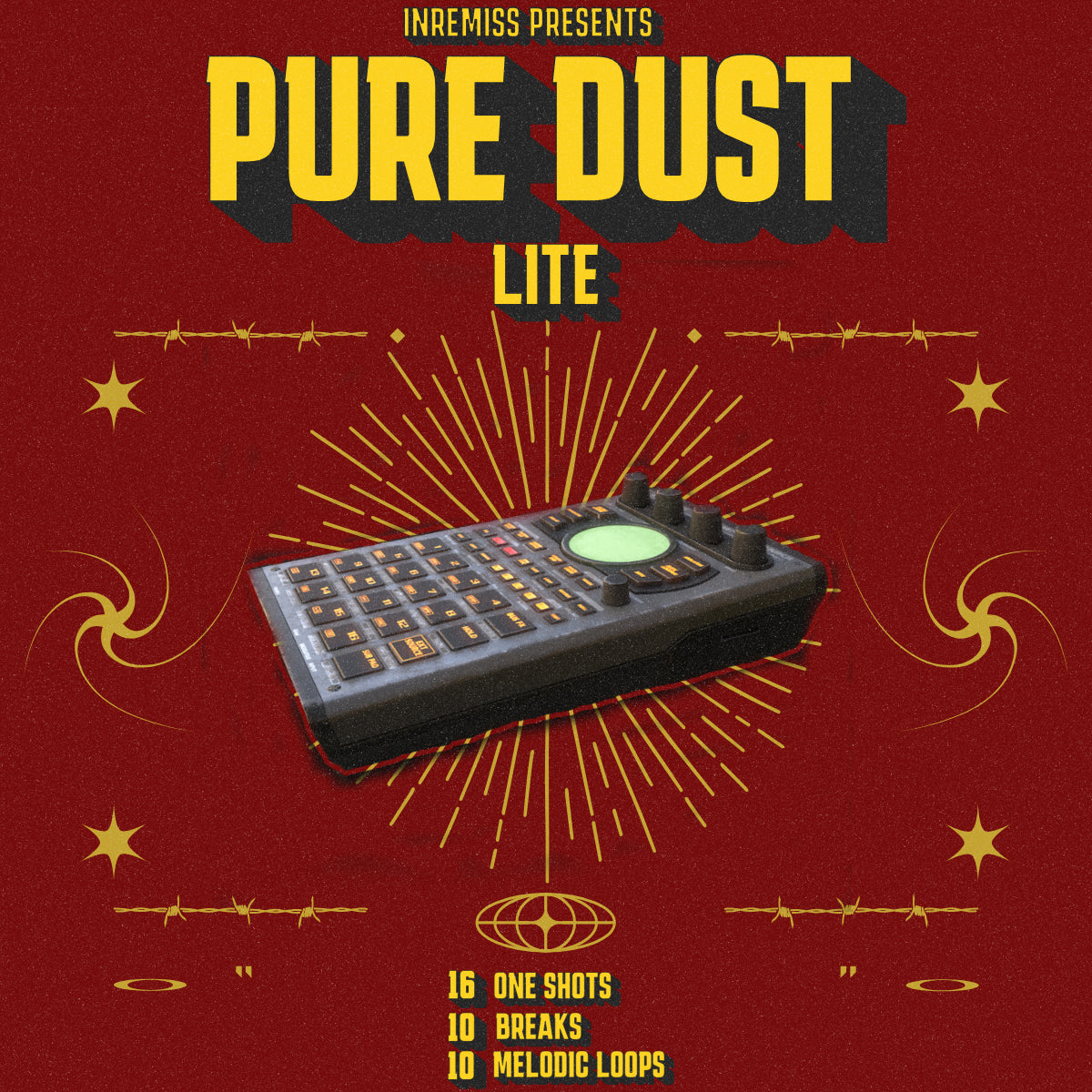 InRemiss – zestaw perkusyjny Pure Dust Vol.1 LITE